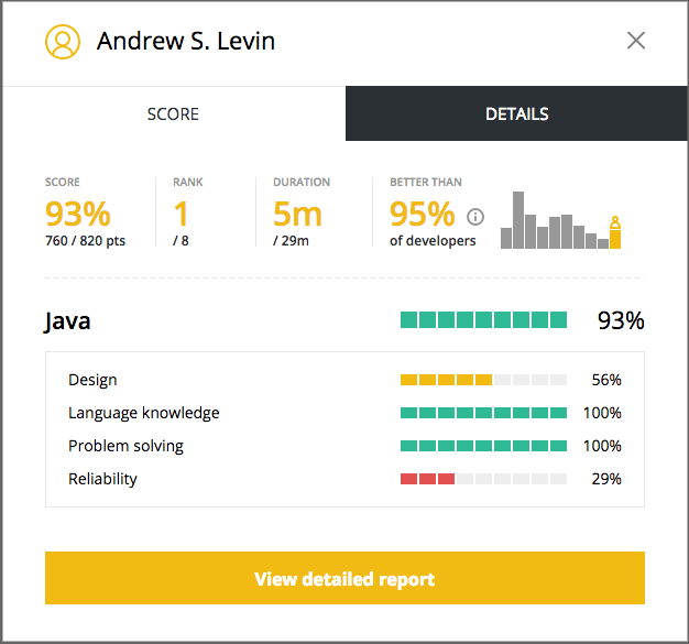 Benchmark developers, see if they are better than other programmers (or not)