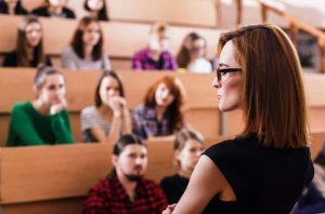 University Female Teacher