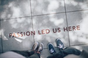 Passion led us here hiring topic