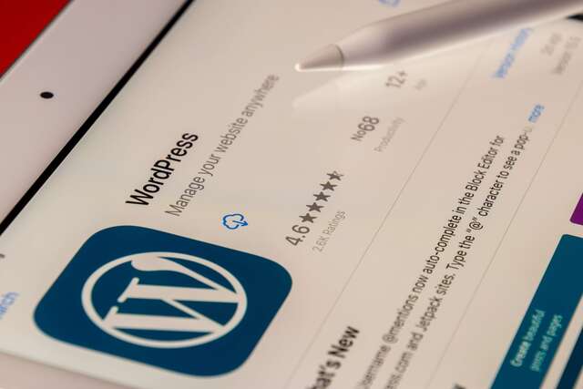 WordPress application